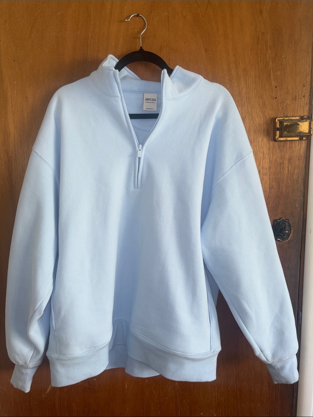 Aritzia 1/4 Zip Boyfriend Sweatshirt